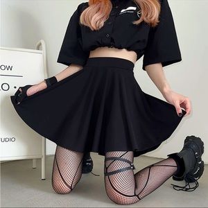 Gothy Black skirt